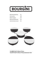 Bourgini Chef's Dinner Party Instructions Manual