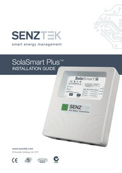 Senztek SolaSmart Plus Installation Manual
