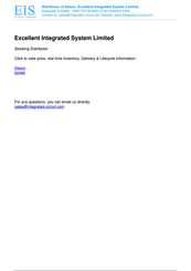 Desco 60481 Owner's Manual