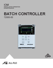 Dover All-Flo PSG 72000-00 Installation Operation & Maintenance