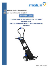 Maluk DONKEY LIGHT Use And Maintenance Handbook