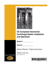 GSI Group CHE-40-VNC Owner's Manual