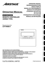 AirStage 9373329169-03 Operating Manual