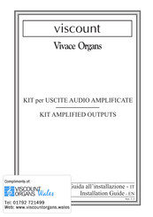 Viscount Vivace Organs Installation Manual