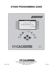 Calsense ET2000 Programming Manual