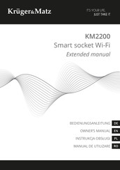 Krüger & Matz KM2200 Extended Manual