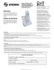 Steren TEL-2410 Manual