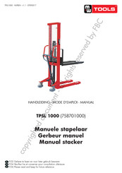 MW TOOLS TPSL 1000 Manual
