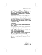VIA Technologies VT82C686A User Manual