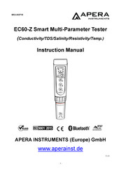Apera EC60-Z Instruction Manual