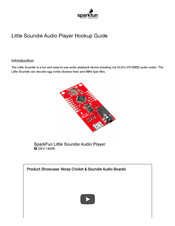 sparkfun Little Soundie DEV-14006 Manual