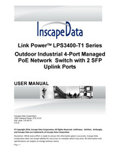 Inscape Data Link Power LPS3400-T1 Series User Manual