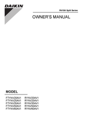 Daikin FTYNV20AV1 Owner's Manual