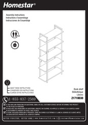 Homestar Z1710030 Assembly Instructions Manual