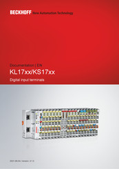 Beckhoff KL1712-0010 Manual