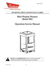 Cretors MDE Series Operation & Service Manual