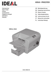 KRUG+PRIESTER Ideal 8324 Operating Instructions Manual