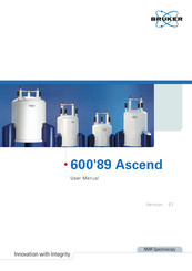 Bruker Ascend 600'89 User Manual