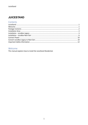 Enel X JuiceStand Manual