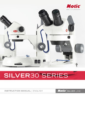 Motic SILVER30 Series Instruction Manual