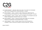 LEGRAND C2G 30011 Manual
