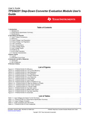 Texas Instruments TPS54231 User Manual
