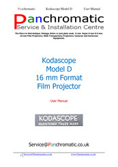 EASTMAN Kodascope D User Manual