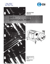 Alfa Laval GHC-0 Instruction Manual