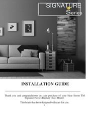 Heat Storm SIGNATURE Series Installation Manual