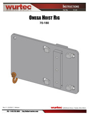 Wurtec OMEGA HOIST RIG Instructions Manual