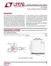 Linear Technology DC1833A Demo Manual