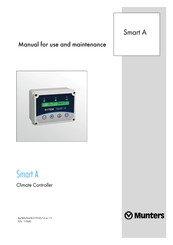 Munters Smart A Manual For Use And Maintenance