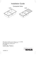 Kohler K-6627 Installation Manual