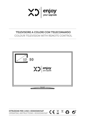 XD enjoy XD50S34KVSAT Operating Instructions Manual