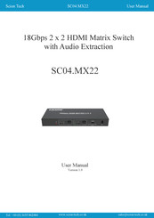 Scion-Tech SC04.MX22 User Manual