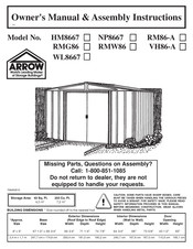Arrow HM8667 Owner's Manual & Assembly Instructions
