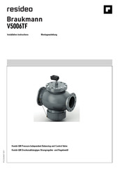 resideo Braukmann V5006TF Installation Instructions Manual