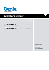 Terex Genie GTH-4014 AU Operator's Manual