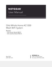 Netgear Orbi RBR10 Manuals | ManualsLib