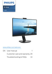 PHILIPS B SERIES USER MANUAL Pdf Download | ManualsLib