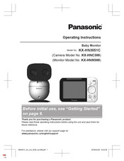 Panasonic KX-HNC300 Operating Instructions Manual