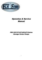 Flo Fab FBV-322 Series Operation & Service Manual
