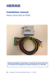 Heras B700 Installation Manual