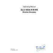DLS DLS 400H Operating Manual