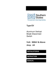 Southern States EV Installation Instructions Manual