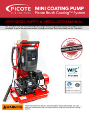 PICOTE 2220100005 Operation, Safety & Installation Manual