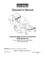 Cub Cadet Commercial 590-852-150 Operator's Manual