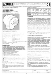 TELECO AUTOMATION TVTXS868B02 Instruction Manual