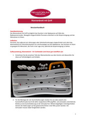Rehaforum MEDICAL 01840222 User Manual