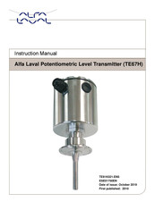 Alfa Laval TE67H Instruction Manual